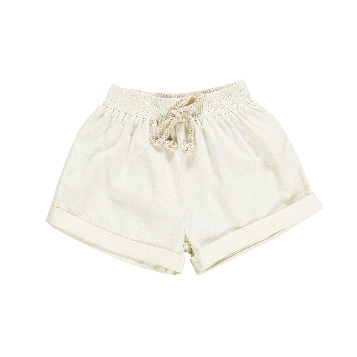 Solid Color Baby Shorts Solid Color Baby Shorts